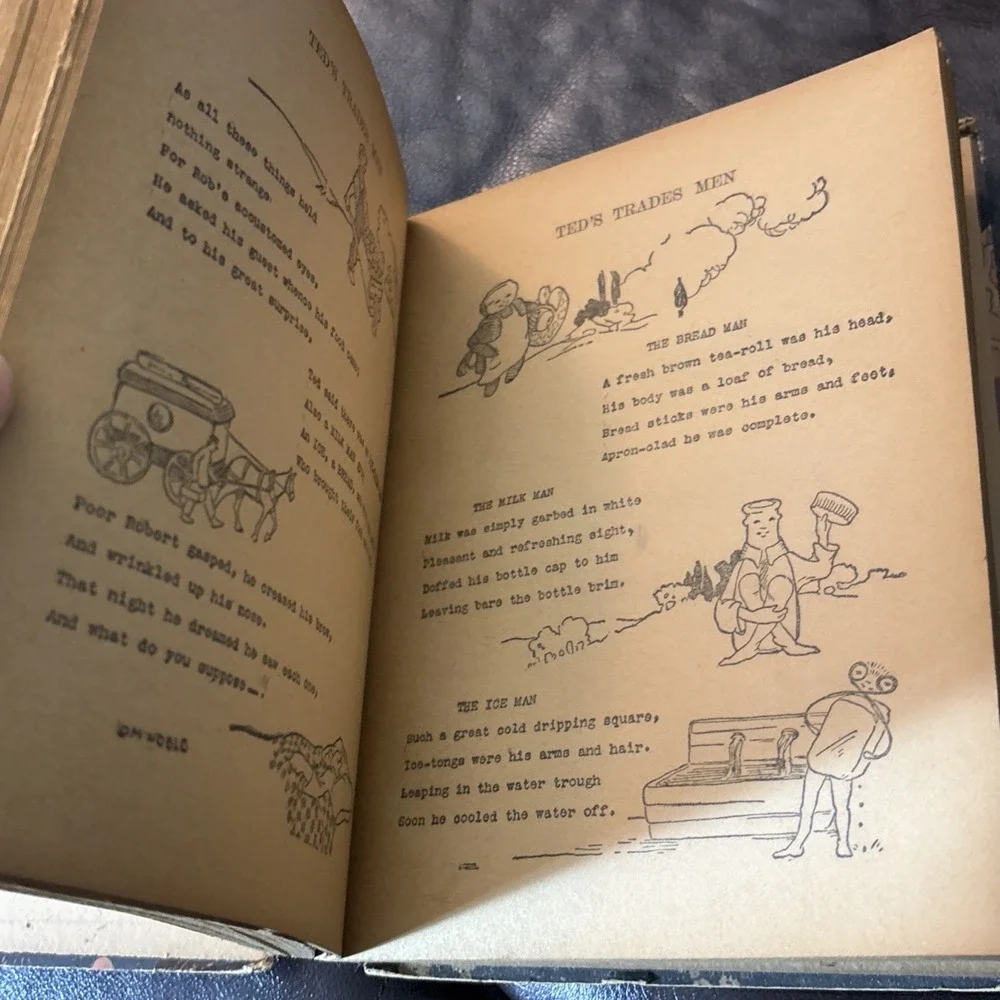 1928 Edition - The Children's Annual Pitter Patter Book‎ - Illustrated-W688
